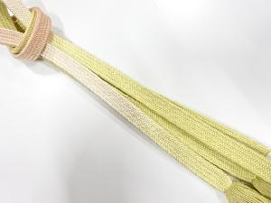 未使用品　正絹　撚り房　手組帯締め